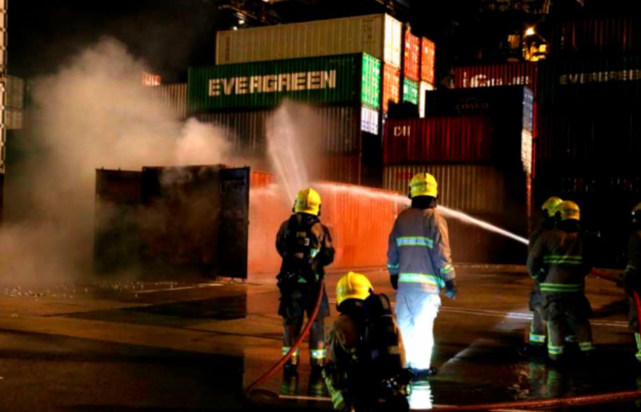 香港码头集装箱起火,疑似锂电池惹的祸！东莞海运货代分享