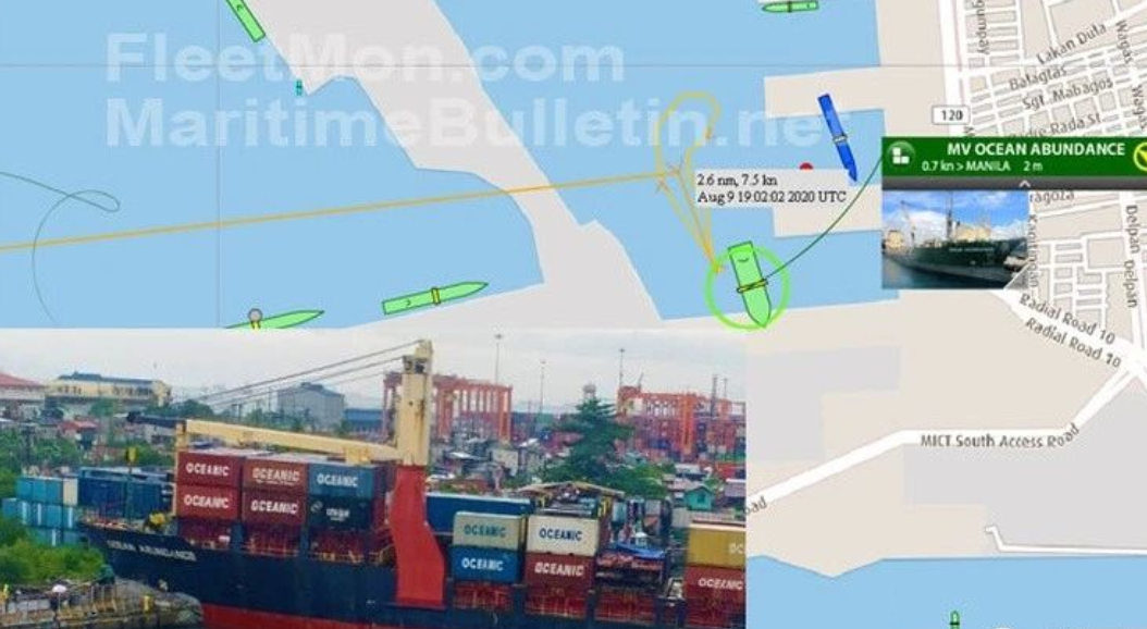 出口到菲律宾马尼拉港海运注意!集装箱船撞上码头,可能有延误情况