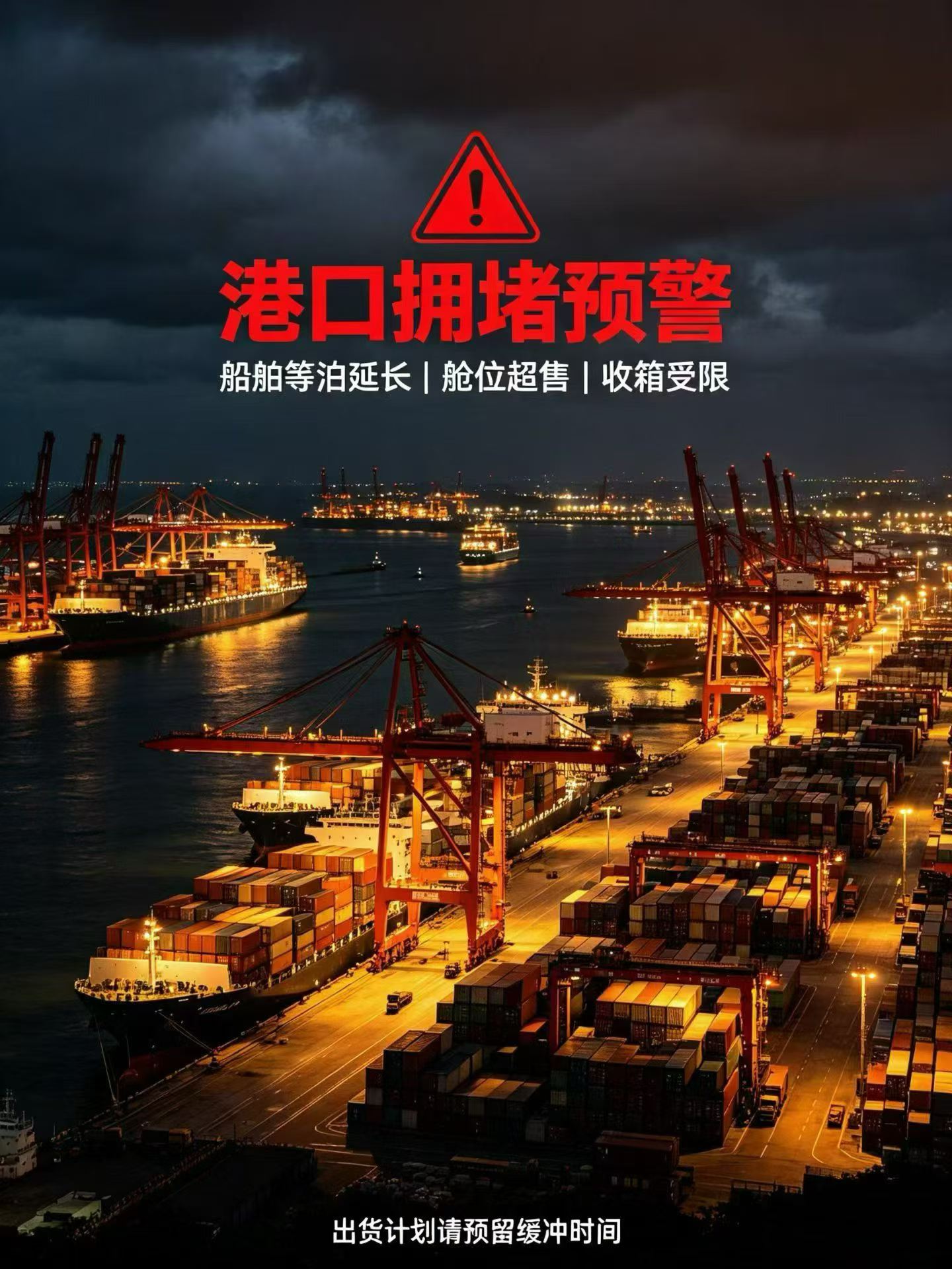 紧急预警｜国内六大核心港口持续拥堵，中越跨境出货如何破局？
